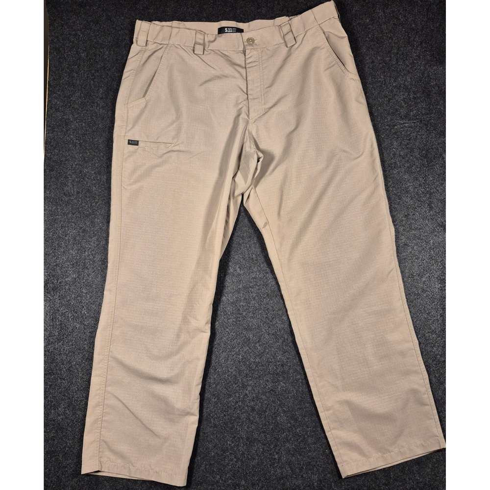 Lapco FR Mens Flame Resistant Canvas Work Pants Khaki Tan NFPA 2112 40x32 NEW